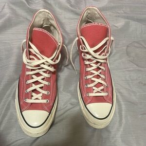 Converse Chuck 70 Hi sneakers in terracotta pink